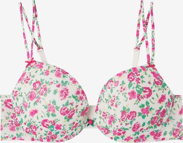 INTIMISSIMI Push-up BH 'SIMONA LIFE IS A FLOWER' in Mischfarben: predná strana