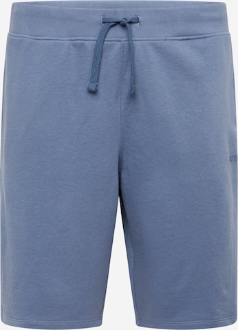 GUESS Loosefit Broek 'CLOVIS' in Blauw: voorkant