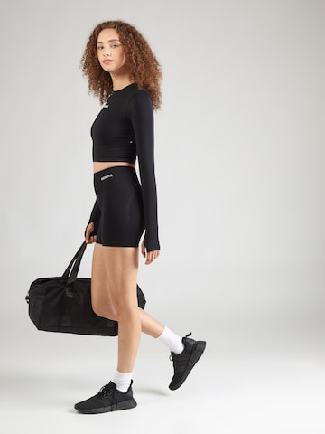 Skinny Pantalon de sport 'POWER 893' NEBBIA en noir
