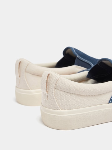 Pull&Bear Slip ons i blå