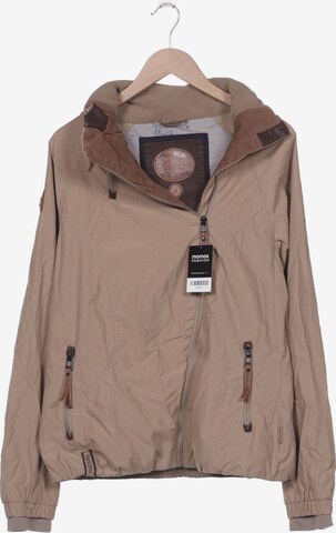 naketano Jacket & Coat in XL in Beige: front