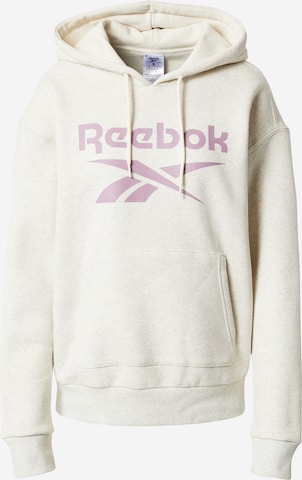 Reebok Classics Sweatshirt in Beige: front