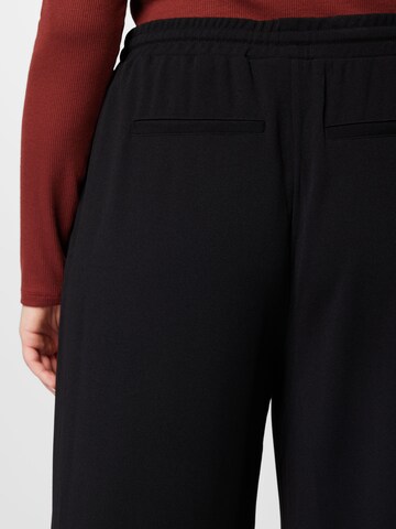 Wide leg Pantaloni 'Jasa' de la Noisy May Curve pe negru