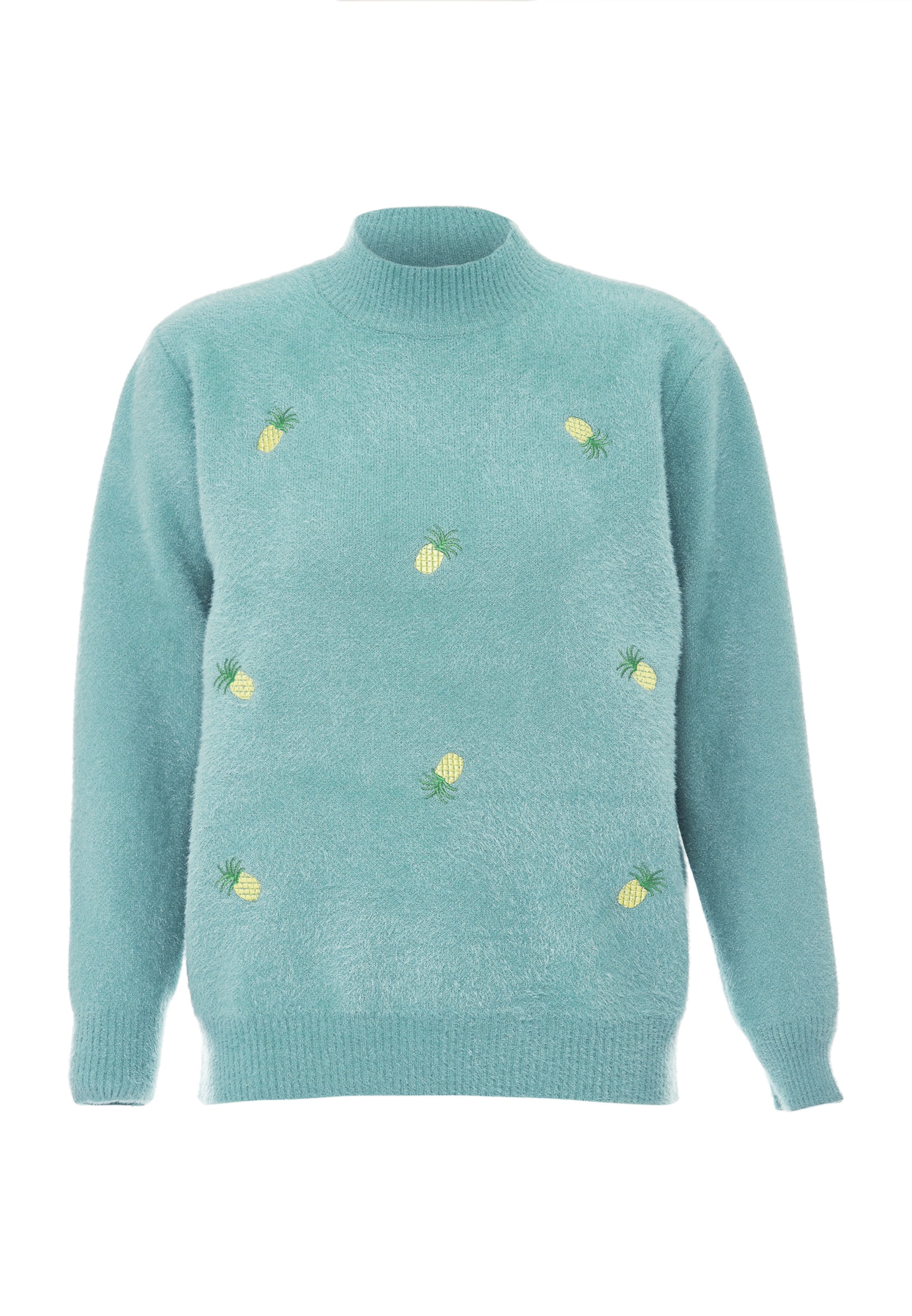 Poomi Sweater in Green: front