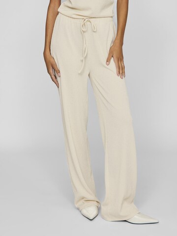 Loosefit Pantalon VILA en beige : devant
