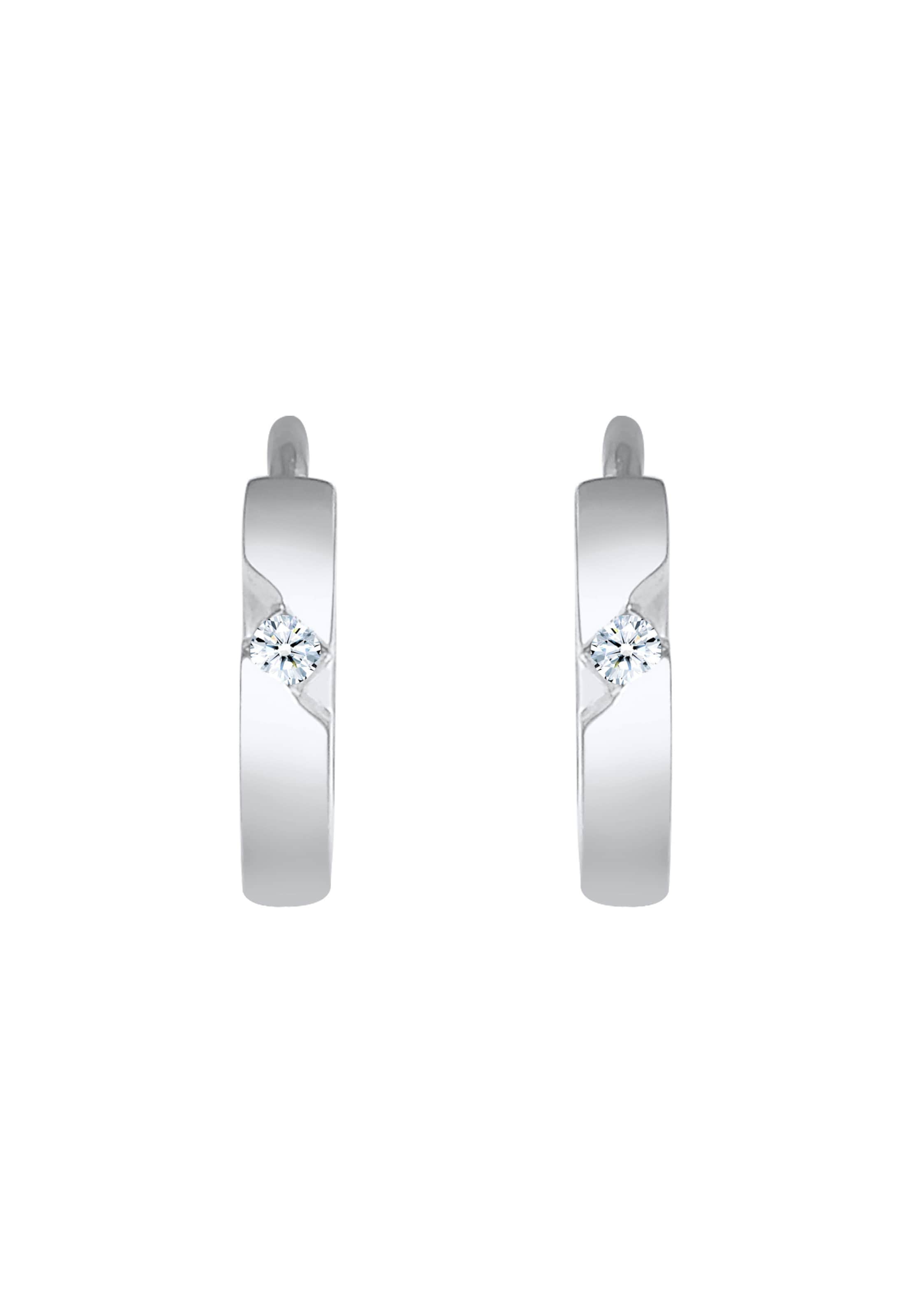 Elli DIAMONDS Ohrringe in Silber