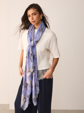 Écharpe Next en bleu : devant