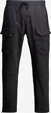 Pantalon cargo 'Rift Flow' CHASIN' en noir : devant