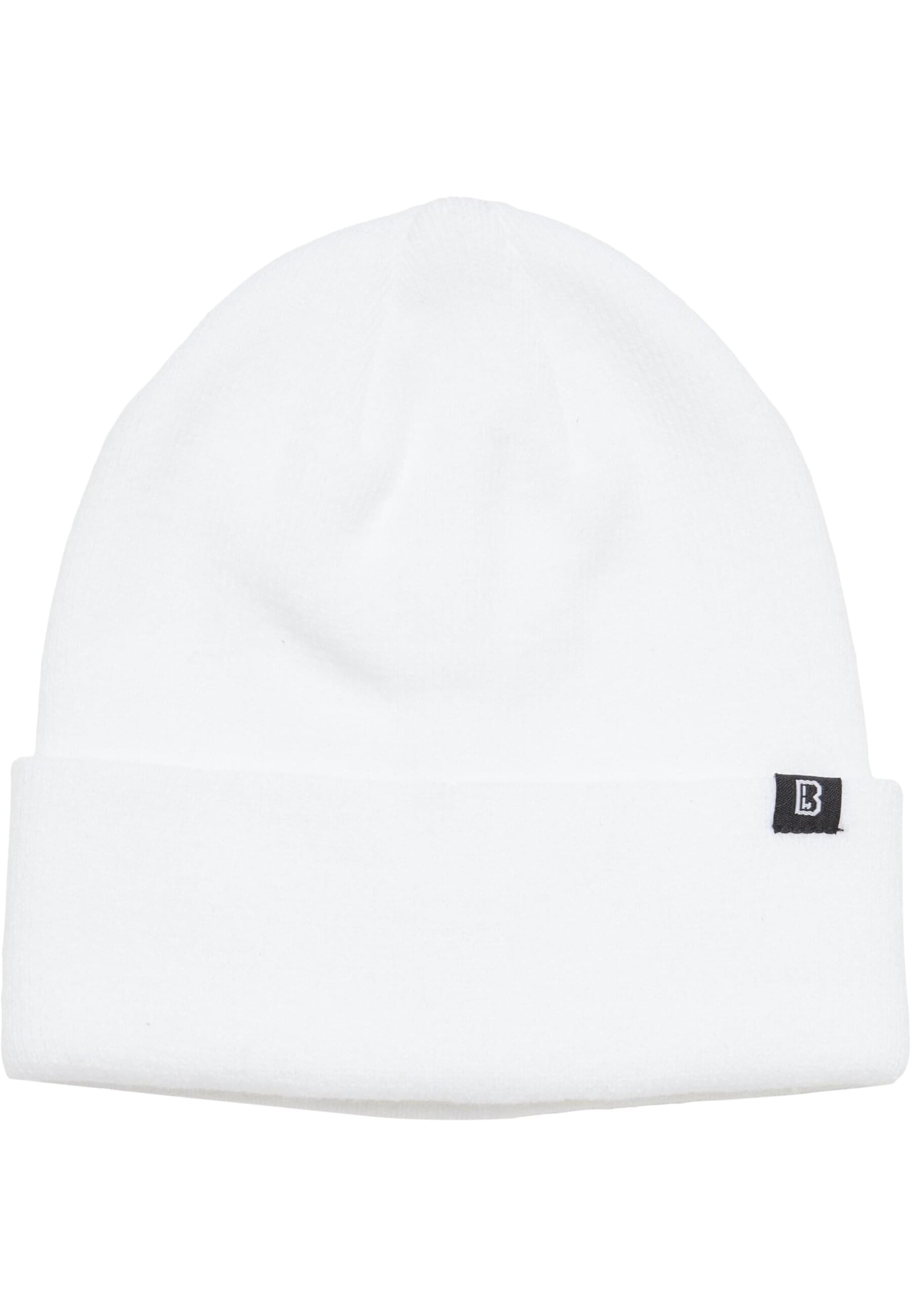Brandit Beanie in White: front
