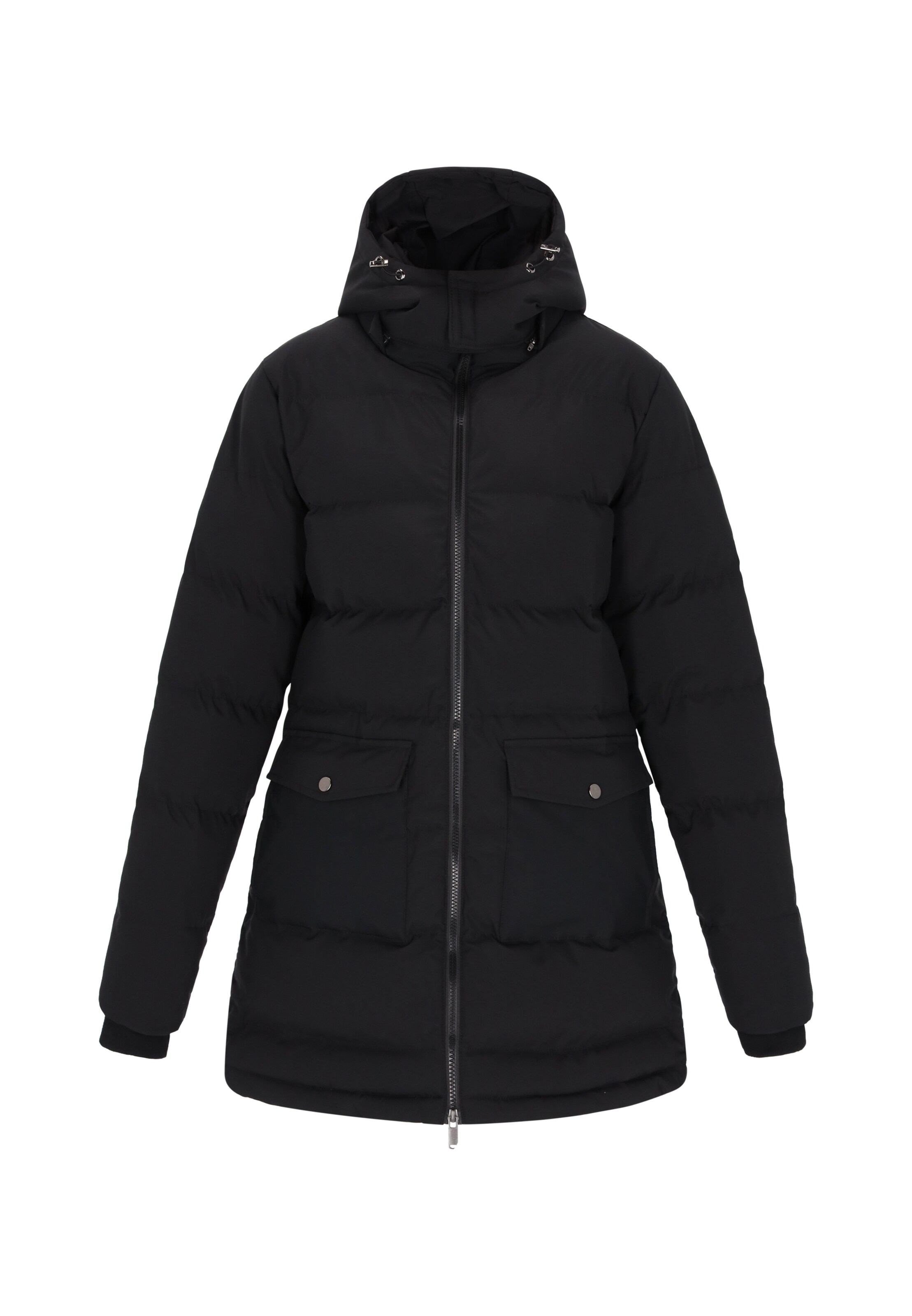usha BLUE LABEL - Abrigo de invierno 'Blue Label' en negro: frente