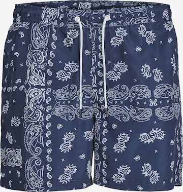 JACK & JONES Zwemshorts 'FIJI' in Blauw: voorkant