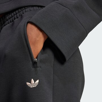Largi Pantaloni de la ADIDAS ORIGINALS pe negru