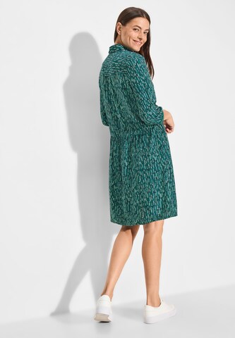 CECIL Blusenkleid in Grün