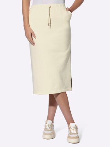 heine Юбка в Бежевый: спереди