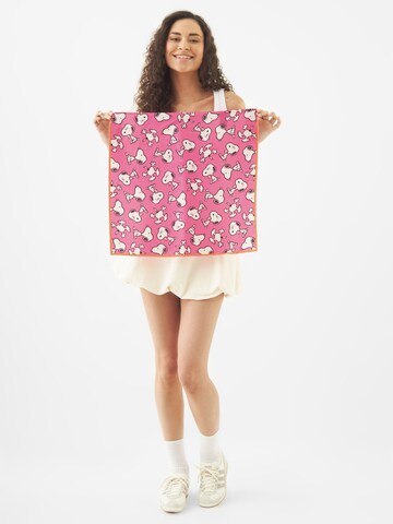 CODELLO Peanuts Nickituch aus Seide in Pink