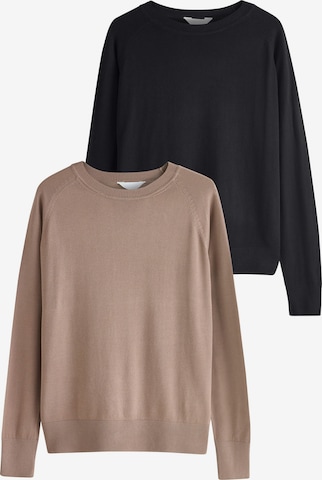 smėlio The Set Megztinis: priekis