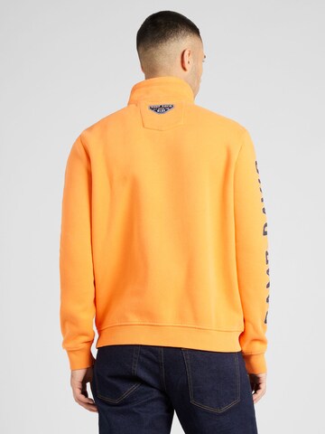 Sweat-shirt CAMP DAVID en orange