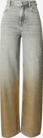 OUT OF ORBIT Wide leg Jeans 'Jill' in Grey: front