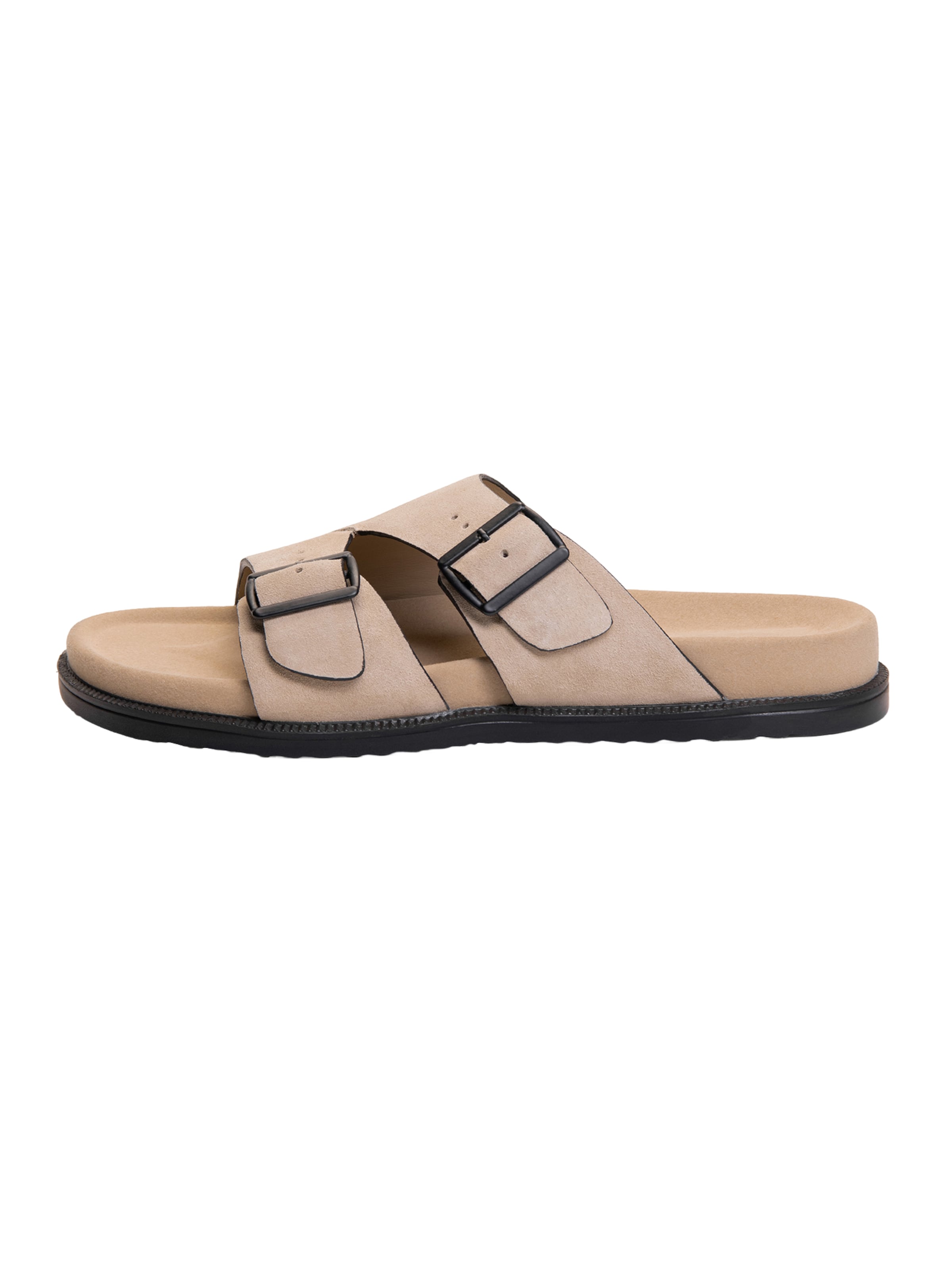 Ombre Mule in Beige: front