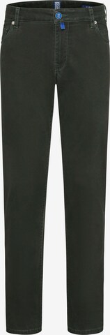MEYER Chino Pants in Green: front