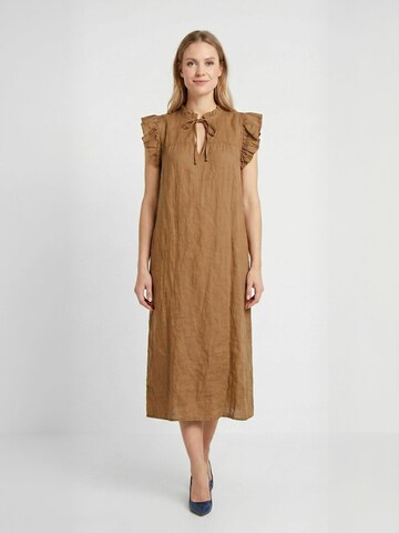Robe ' Etta ' Opal Studio en marron : devant