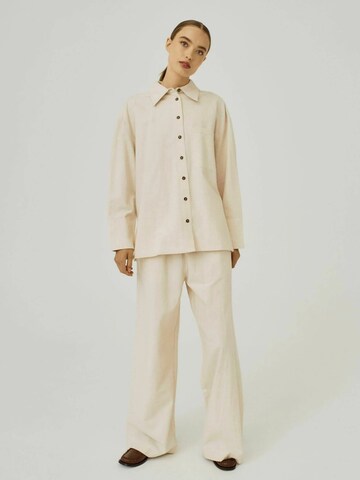 Camicia da donna ' Linea ' di NORR in beige