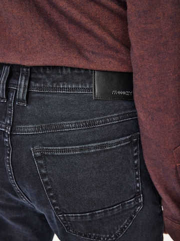 PADDOCKS Slimfit Jeans in Schwarz