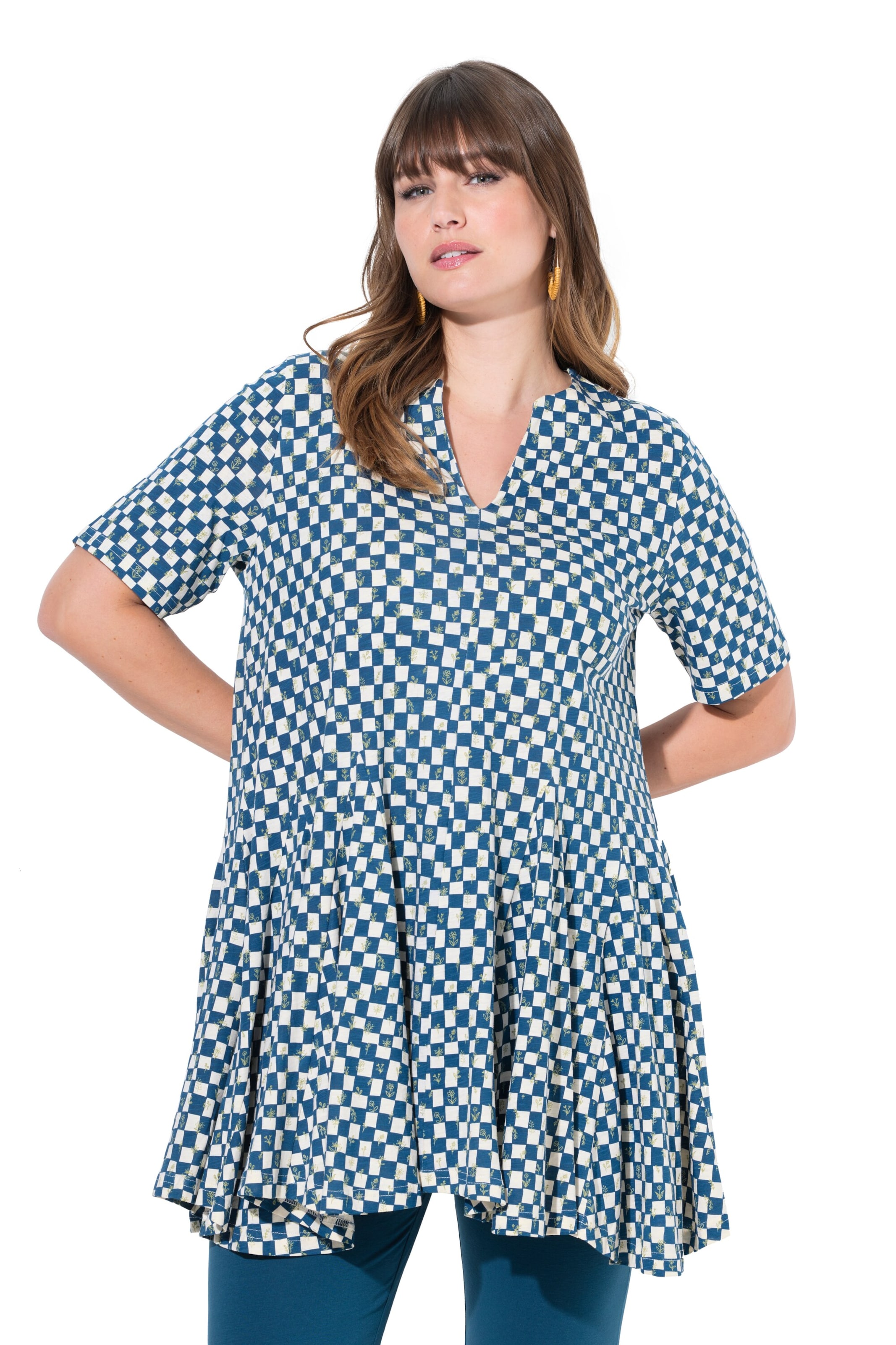 Ulla Popken Shirt in Blue: front