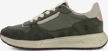 Baskets basses 'Seneka' US POLO ASSN. en vert : devant