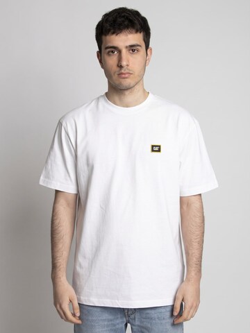 CAT Shirt 'Unit'‌‌ in Weiß: Vorderseite