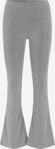 Vila Petite Flared Pants 'YNTE' in Silver: front