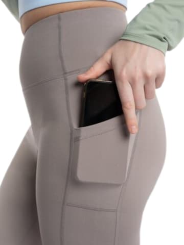 mymotus Skinny Sportbroek in Beige