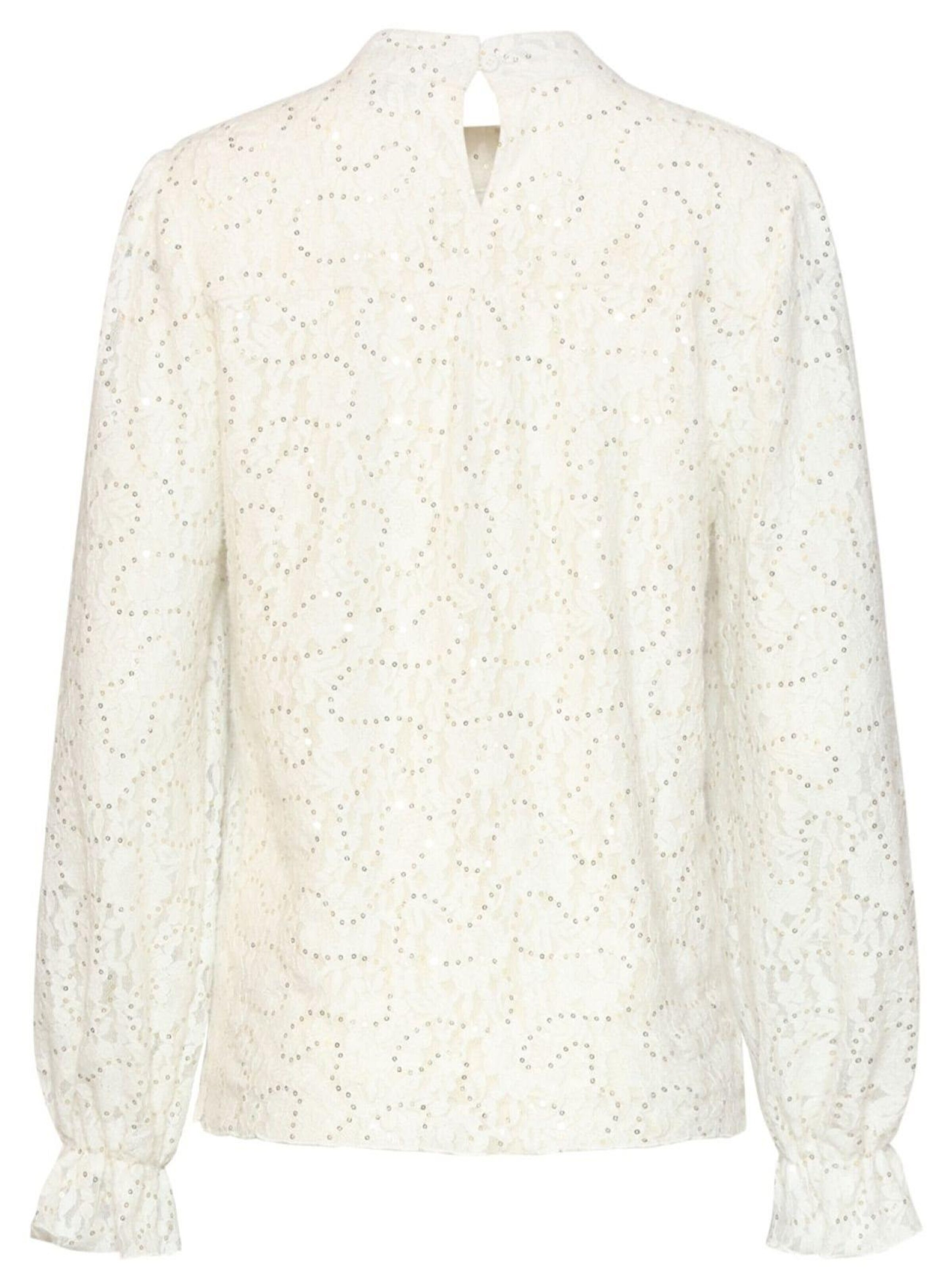 Smashed Lemon Blouse in White