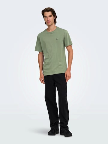 Maglietta 'ONSJeff' di Only & Sons in verde