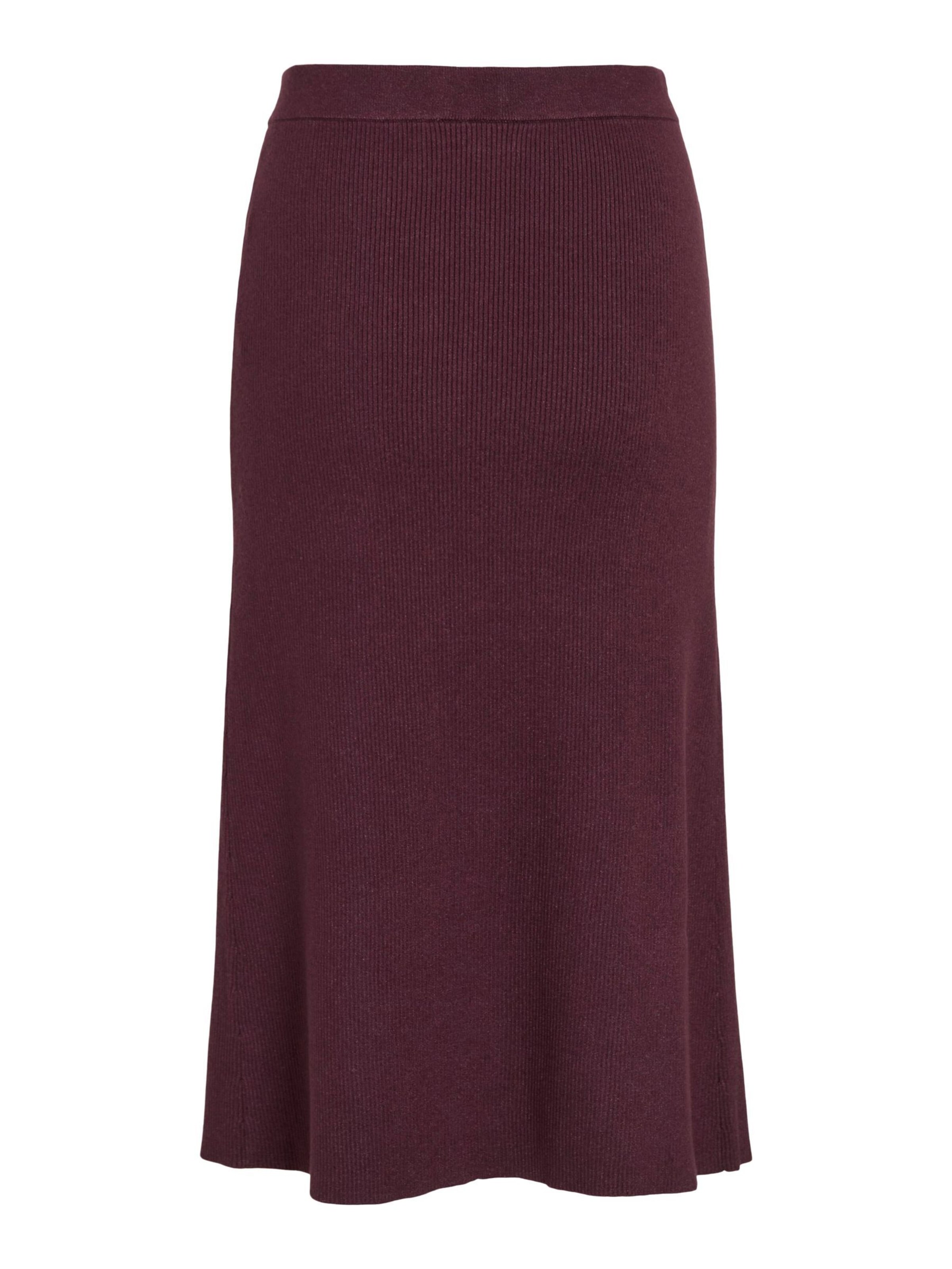 Jupe 'VICOMFY' VILA en rouge