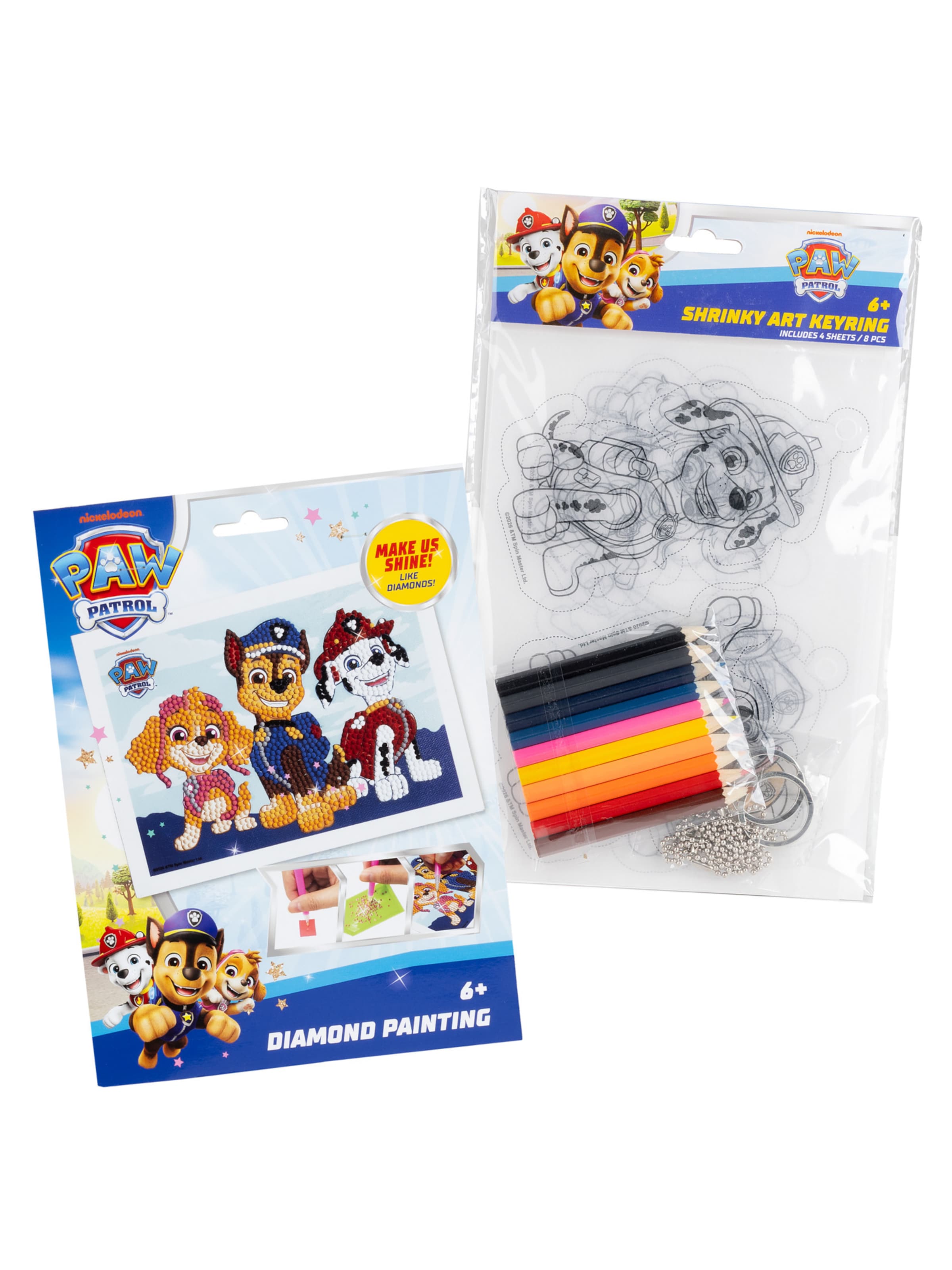 PAW Patrol Game 'DIY' in Pink: front