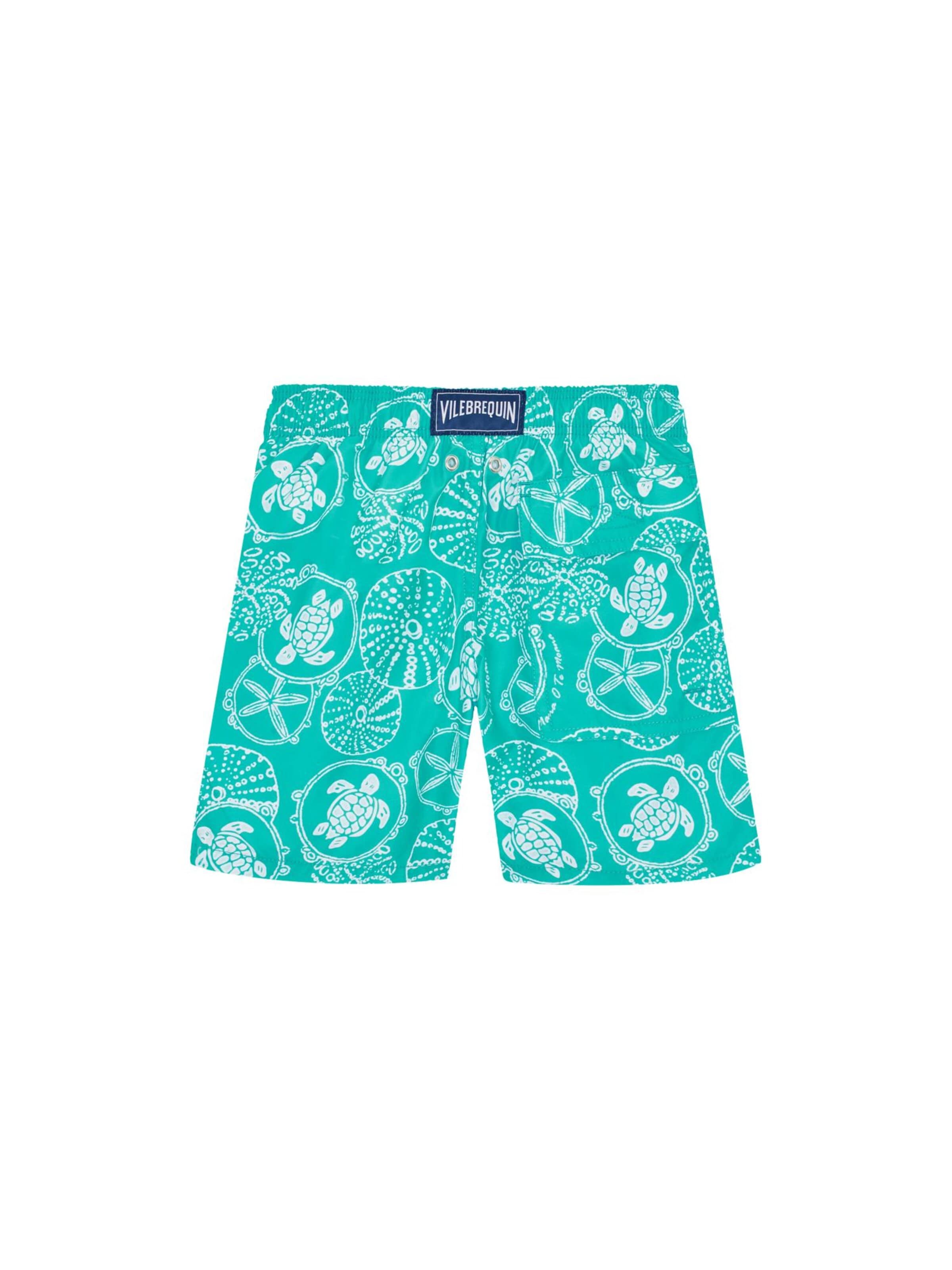 Vilebrequin - Bermudas en verde: frente
