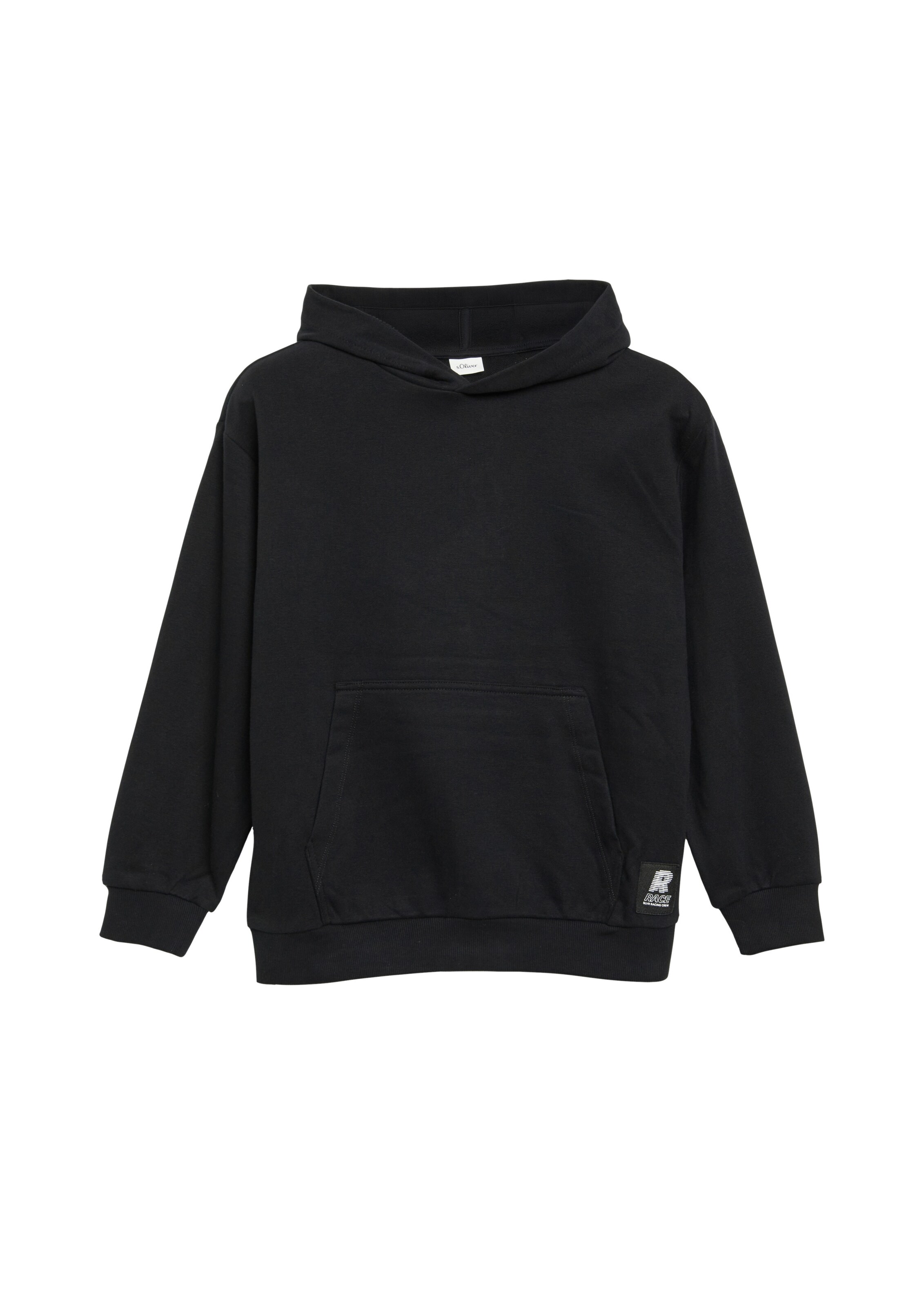s.Oliver Sweatshirt in Black: front
