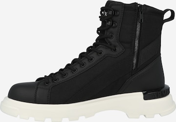 ARMANI EXCHANGE - Botas con cordones en negro