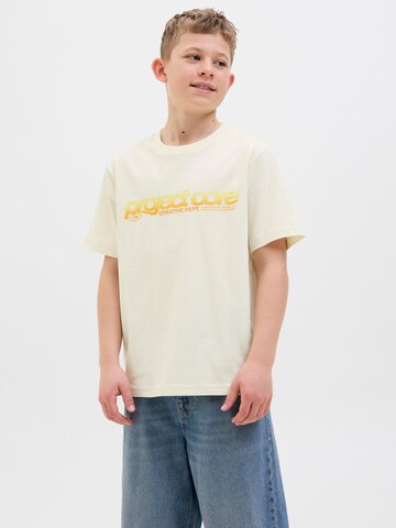 Jack & Jones Junior - Camisola 'JCOUnion Summer' em branco: frente