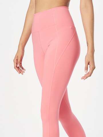 Girlfriend Collective Skinny Sporthose in Pink