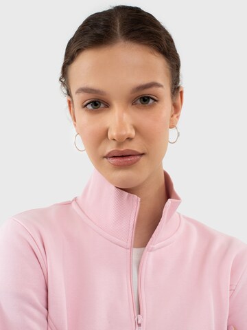 BIG STAR Sweatjacke 'Chitasana' in Pink