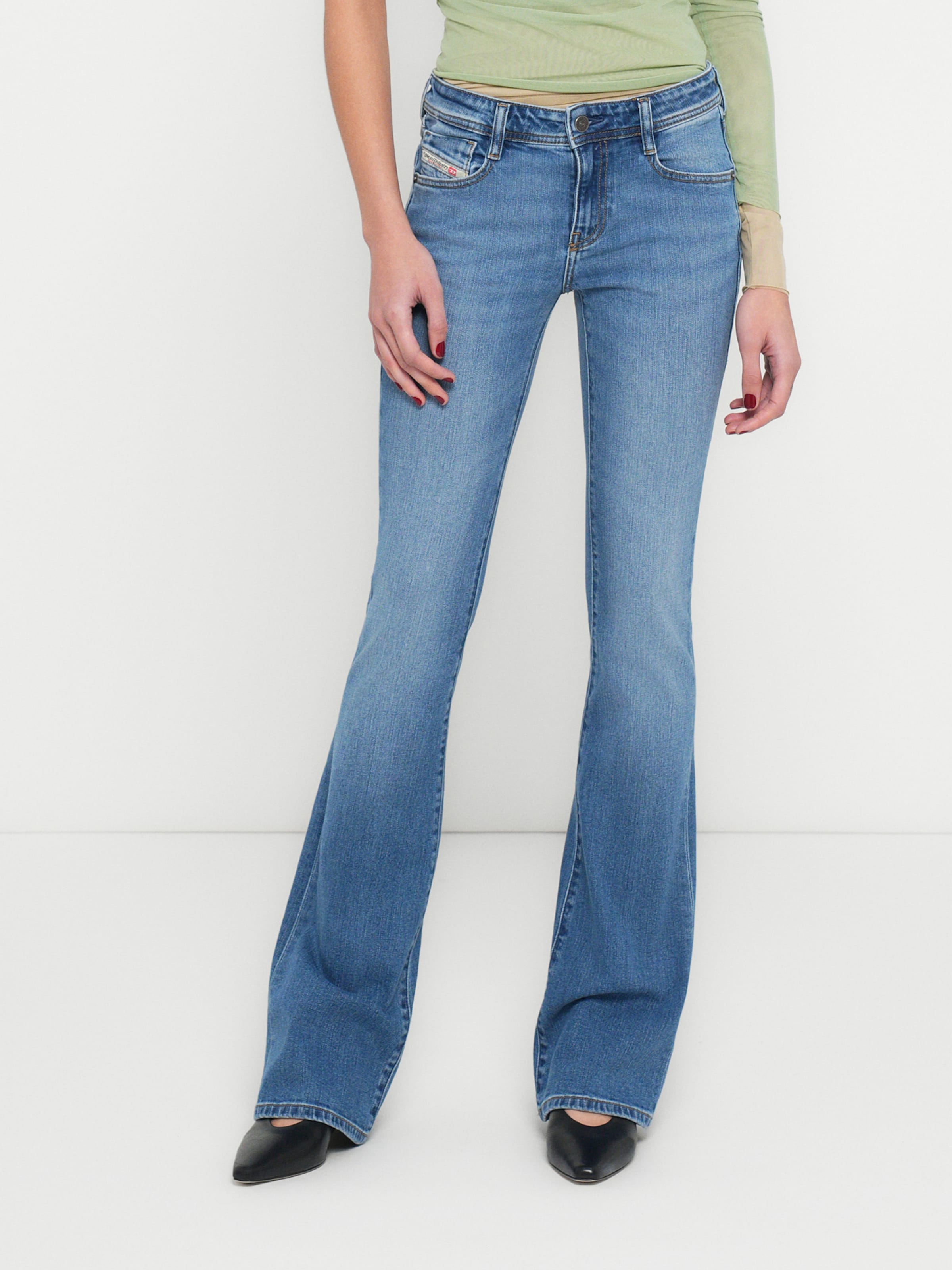 DIESEL Boot cut Jeans '1969 D-EBBEY' in Blue Denim | ABOUT YOU
