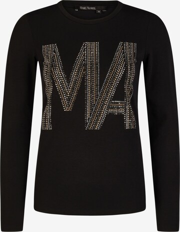 MARC AUREL Shirt in Black: front