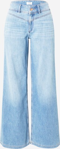 QS Zvonové kalhoty Džíny – modrá: přední strana