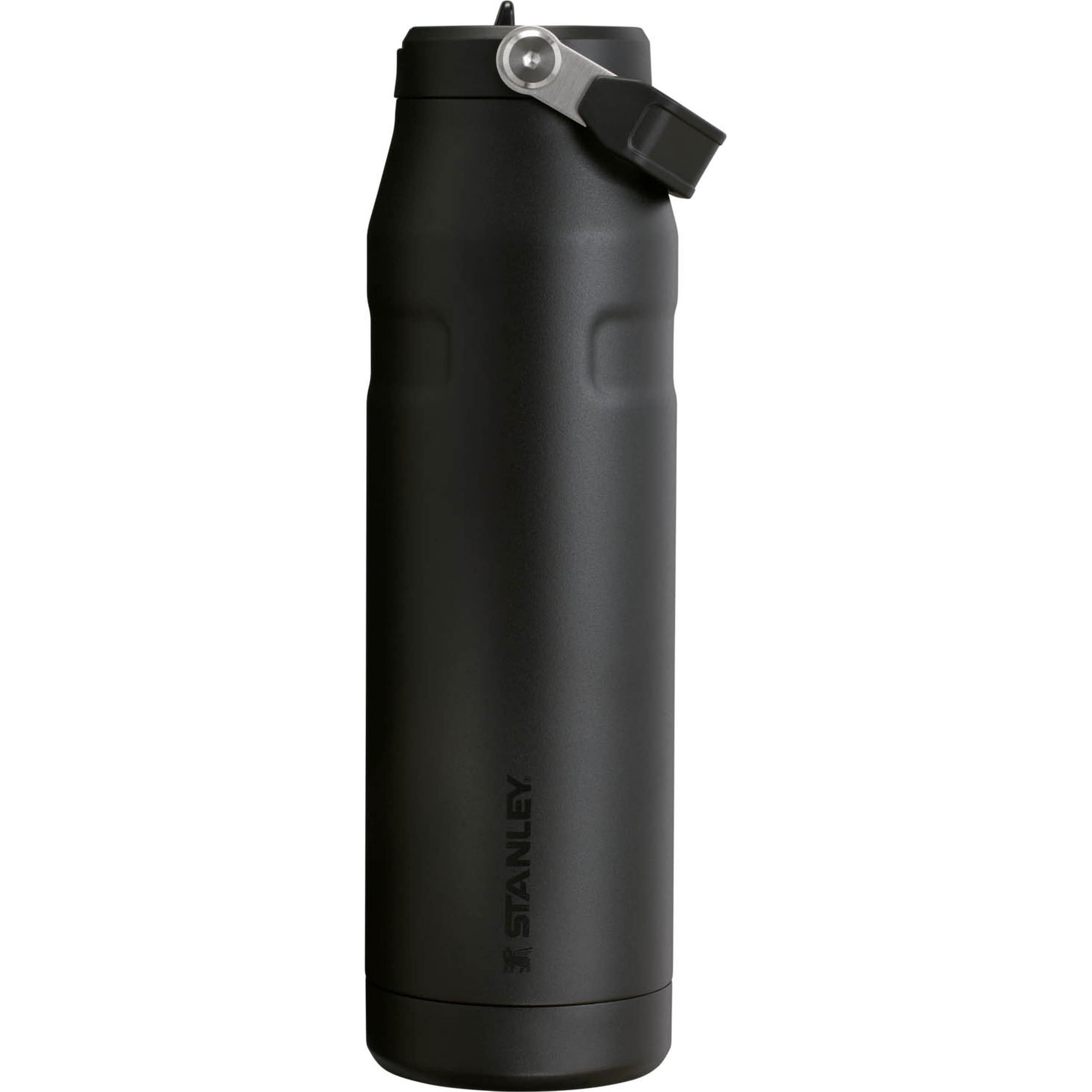 STANLEY Thermos 'The IceFlow Bottle Flip Straw 2.0' in Black: front