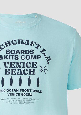 s.Oliver Men Big Sizes T-Shirt in Grün