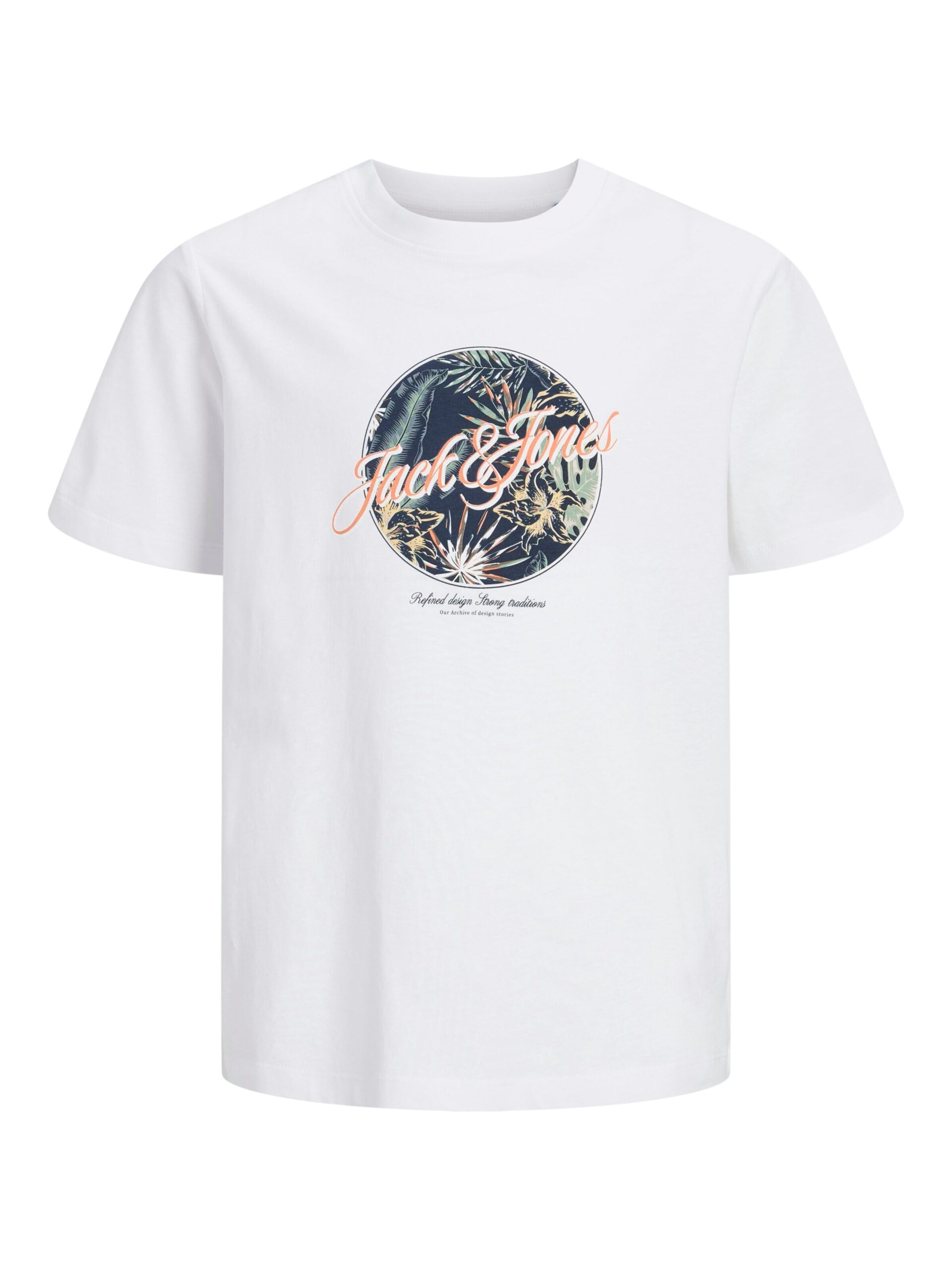 JACK & JONES Shirt in White: front
