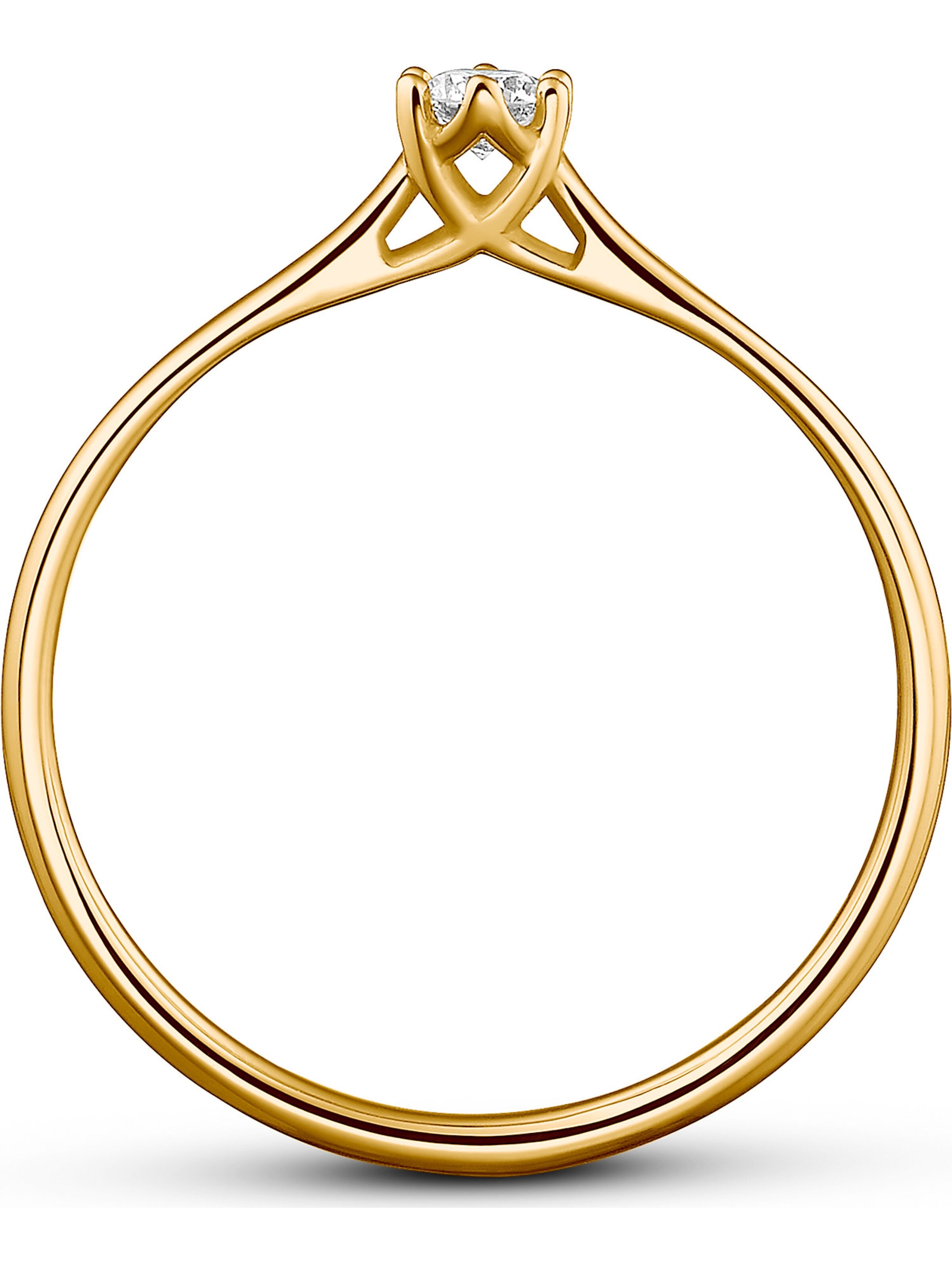 Frauen Schmuck CHRIST Ring in Gold - GK48817