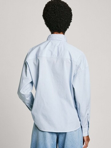 Pepe Jeans Bluse 'Karysha' in Blau